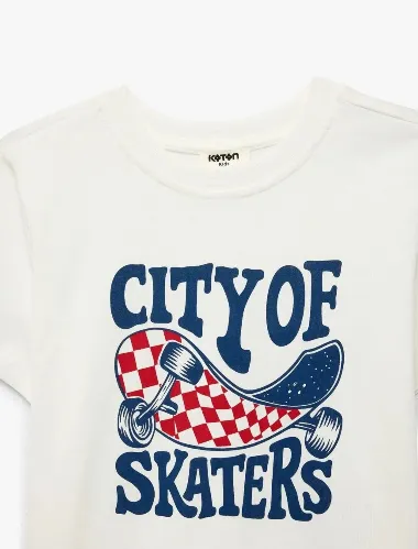 Resim Koton Erkek Çocuk T-Shirt 6Skb10572Tk