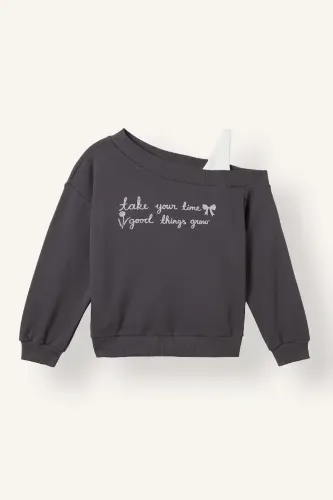 Resim Defacto  Kız Çocuk Sweat I7427A8/AR150