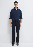 Resim Mavi Marcus Dark Erkek Kanvas Pantolon M0035190674