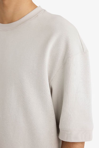 Resim Defacto Erkek T-shirt B4844AX/GR368