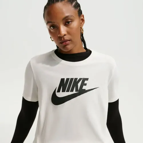 Resim Nike W Nsw Club Ss Tee Icn Ftra Kadın T-Shirt Dx7906-133
