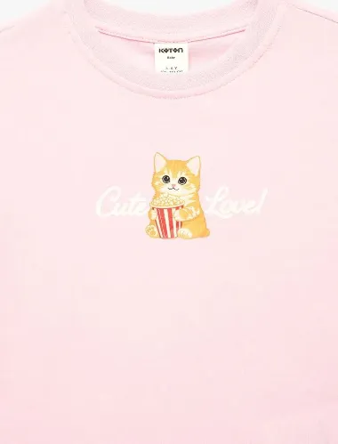 Resim Koton Kız Bebek T-Shirt 6Smg10175Ak