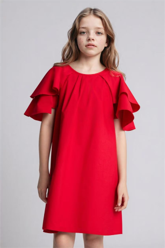 Resim Defacto Kız Çocuk Elbise G9994A8/RD282