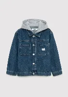 Resim Mavi Erkek Çocuk Jean Ceket M6111402-A6387
