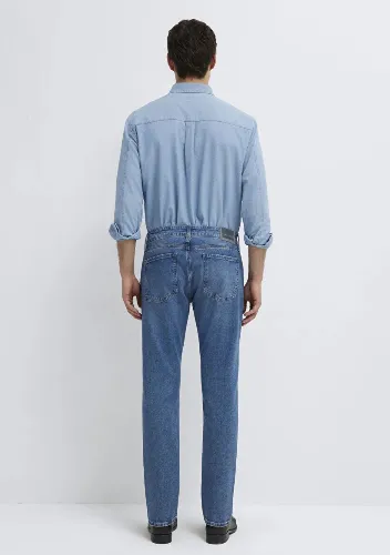 Resim Mavi Marcus Erkek Jean Pantolon M0035191281