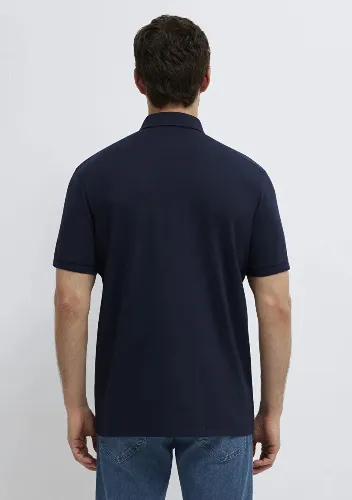 Resim Mavi Erkek T-shirt M0612520-86623