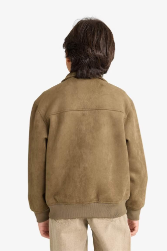 Resim Defacto Erkek Çocuk Deri Mont F6244A8/KH260