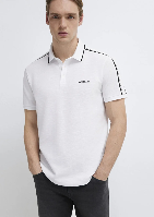 Resim Mavi Erkek T-shirt M0611838-620