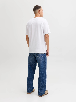 Resim Jack & Jones Jjcole Prınt Tee Ss Crew Neck Ln Erkek T-Shirt 12288492