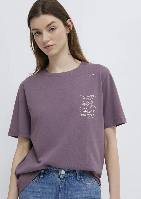 Resim Mavi Kadın T-shirt M1613875-70648