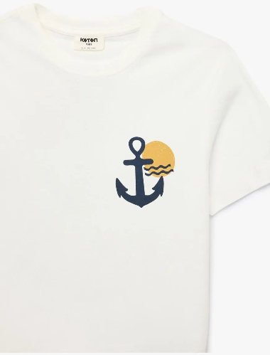 Resim Koton Erkek Çocuk T-shirt 6SKB10171TK