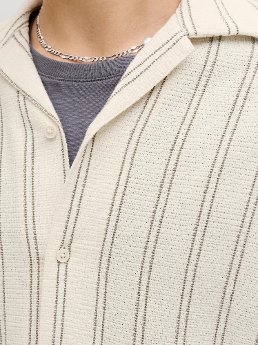 Resim Jack & Jones Jorcoba Strıpe Resort Shırt Ss Sn Erkek Gömlek 12271060