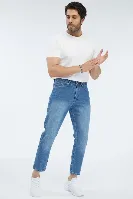 Resim Paul&More Milan Tapered Erkek Jean Pantolon