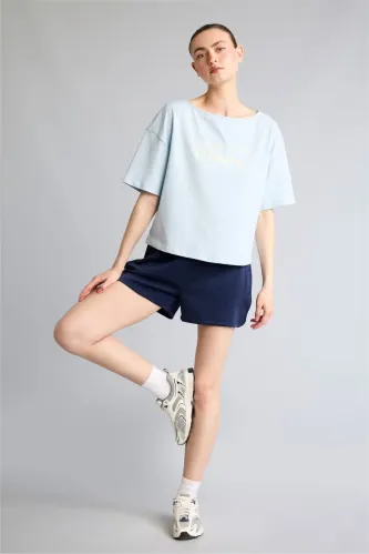 Resim Defacto Kadın  T-shirt H8553AX/BE343