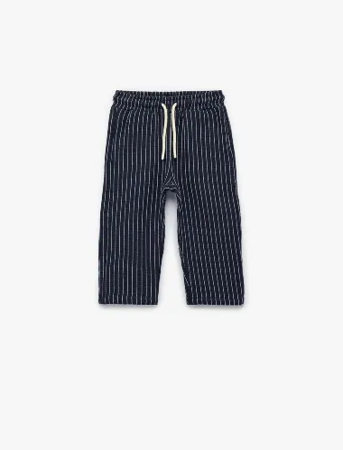 Resim Koton Erkek Bebek Kanvas Pantolon 6SMB40052TW