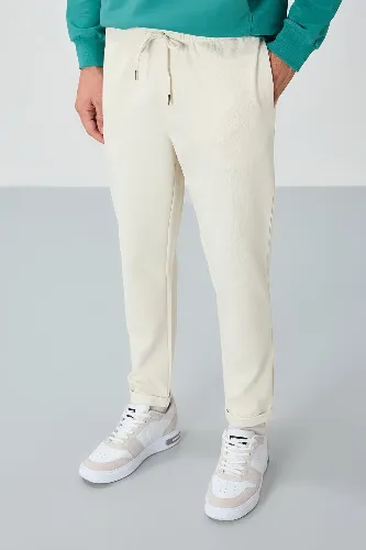 Resim T15Er-82154 Düz Paça Erkek Eşofman Alt