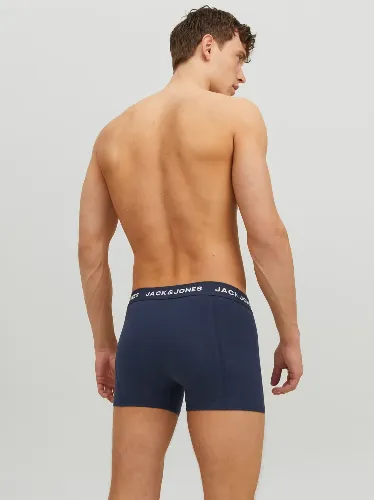 Resim Jack & Jones Jacanthony Trunks 3 Pack Erkek Boxer&Külot 12171946