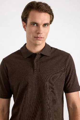 Resim Süvari Polo Yaka Pike Regular T-shirt TS1014000473