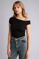 Resim Defacto Kadın  T-shirt G5383AX/BK81