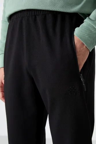 Resim T06Er-84671 Düz Paça Erkek Eşofman Alt