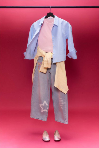 Resim Defacto Kız Çocuk Jean Pantolon H0385A8/NM39