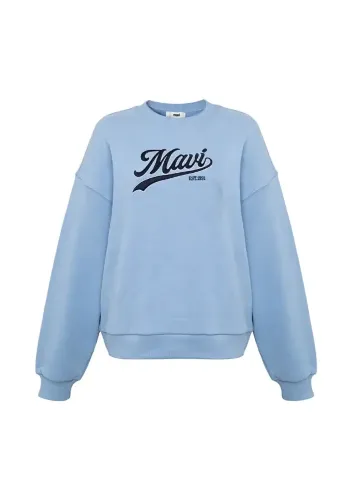 Resim Mavi Kadın Sweat M1S10419-70831