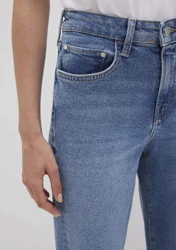 Resim Mavi Cindy Mid Kadın Jean Pantolon M100277-90993