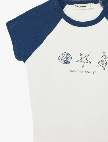 Resim Koton Kadın T-shirt 6SAL10070IK