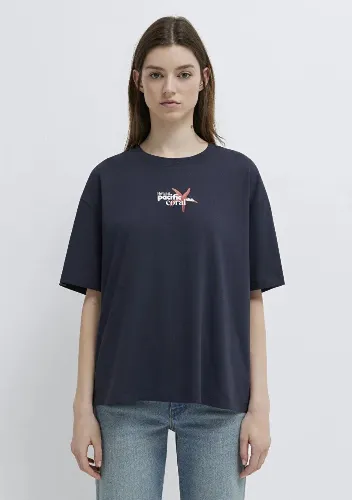 Resim Mavi Kadın T-shirt M1613921-70087