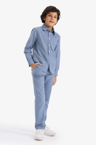 Resim Defacto Erkek Çocuk Kanvas Pantolon G6741A8/IN34