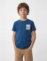 Resim Koton Erkek Çocuk T-shirt 6SKB10114TK