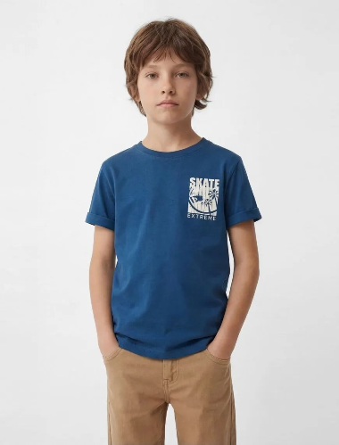 Resim Koton Erkek Çocuk T-shirt 6SKB10114TK